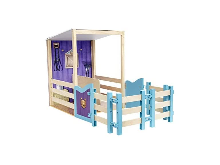 Journey Girls Wooden Horse Stable - Image 1
