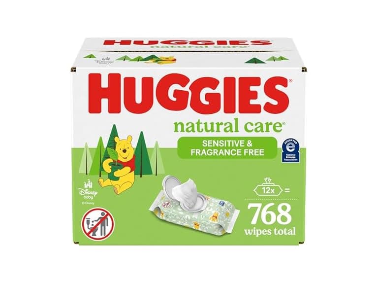 Huggies Sensitive Wipes 768ct - Image 1
