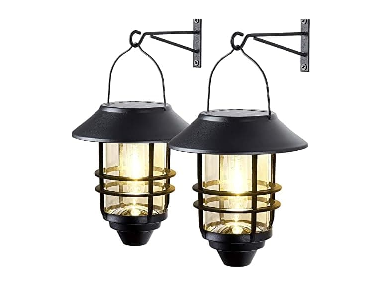 2 Pack Solar Lanterns Outdoor - Image 1