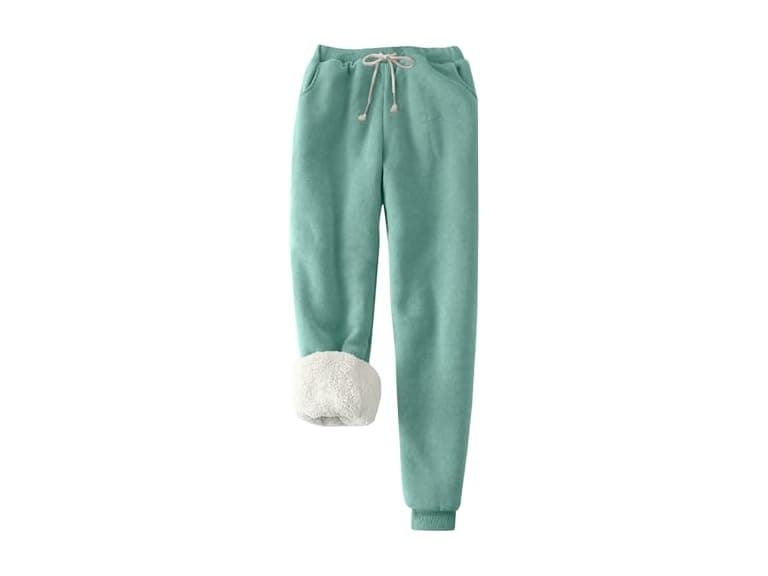 Pehmea Girls (M) Sherpa Lined Sweatpants Winter - Image 1