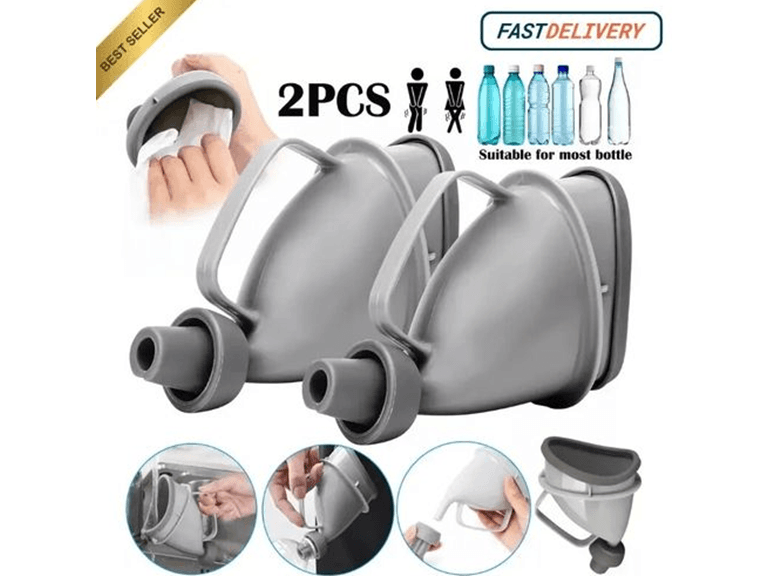 2-Pack Urinal Device for Travel - Image 1