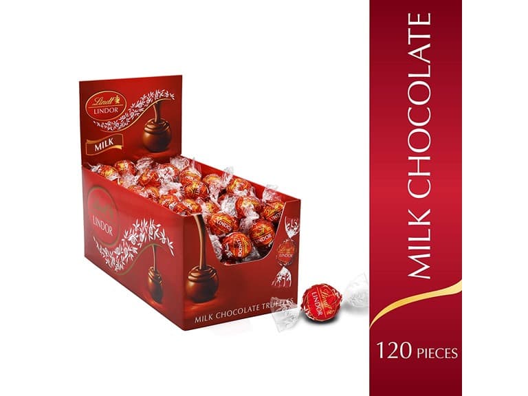 Lindt LINDOR Milk Chocolate Truffles - 50.8 oz, 120ct - Image 1