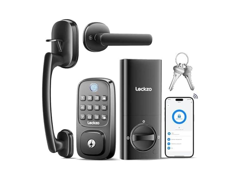 Keyless Entry Smart Lock Handle Set (Open Box)