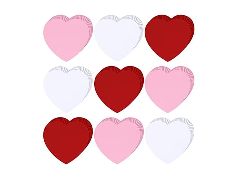 108 Pcs Multi-Purpose Heart Cutouts - Image 1