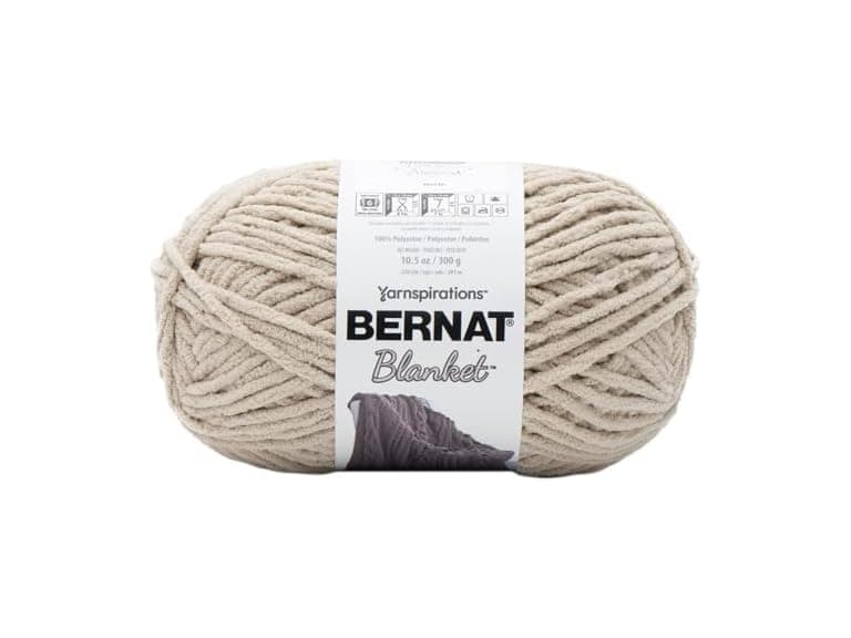 Yarn Blanket Almond - Image 1