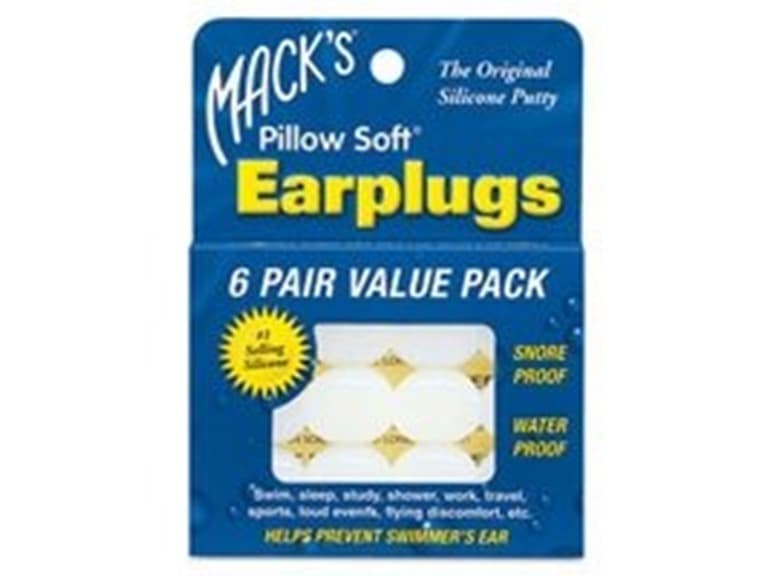 Macks Pillow Soft Silicone Earplugs 6 Ct - Image 1