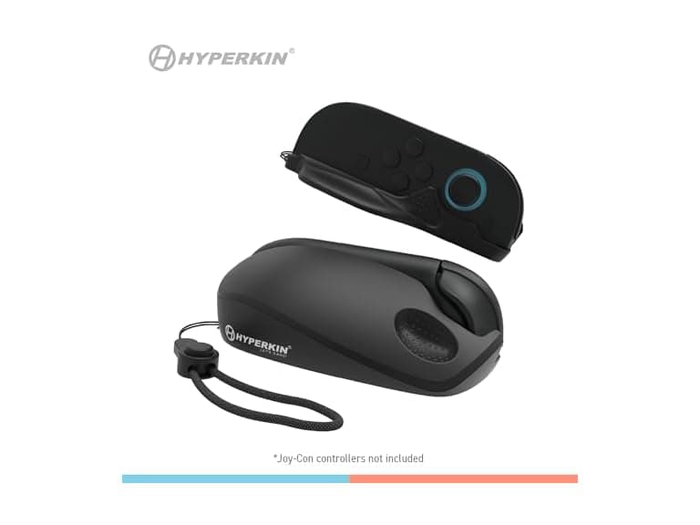 (2 Pack) Hyperkin Duo Ergonomic Mouse Grip for Joy Cons