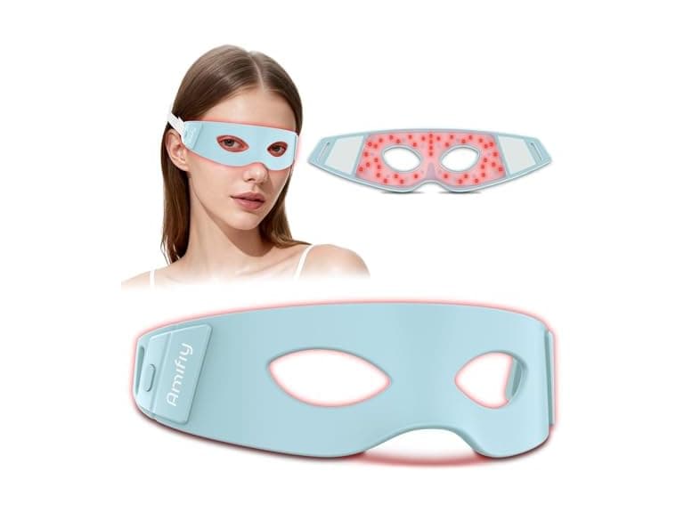 Amifiy Red Light Therapy Eye Mask Anti Aging - Image 1