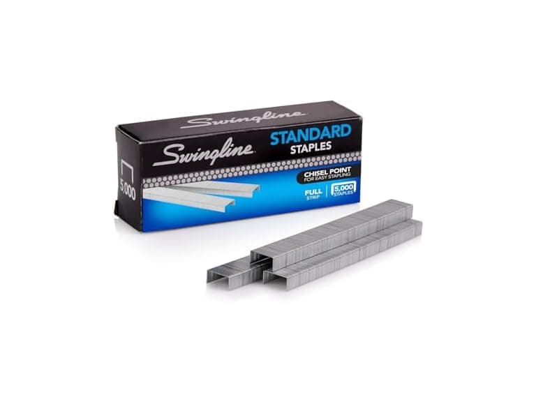 Swingline Standard Staples 1/4" 5000ct - Image 1