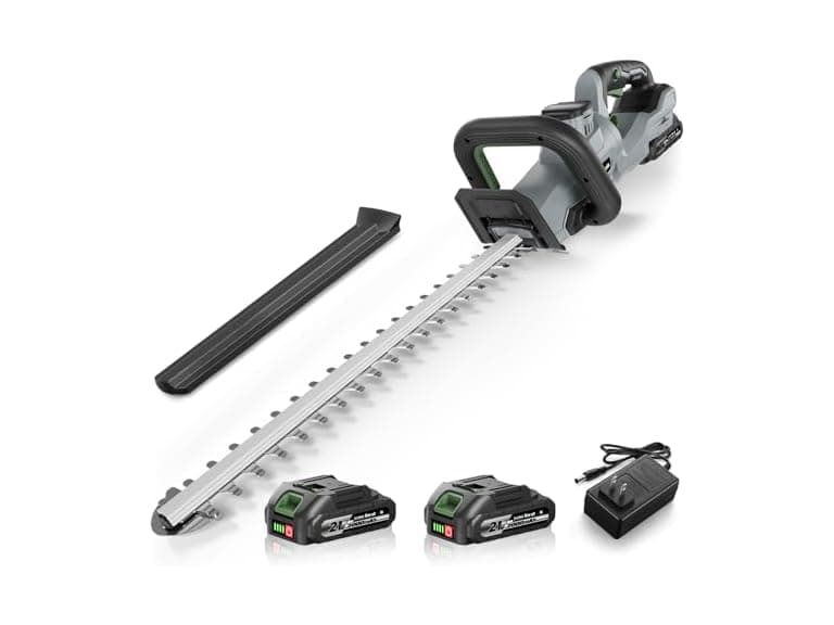 Endutools 20 Inch Cordless Hedge Trimmer - Image 1