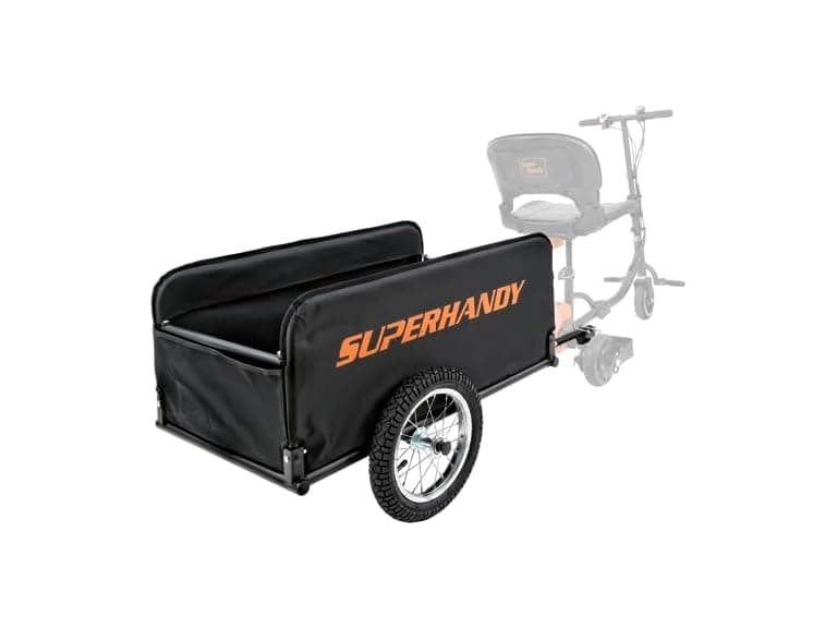 SuperHandy Foldable Wagon - Lightweight, 155 lbs Capacity - Image 1
