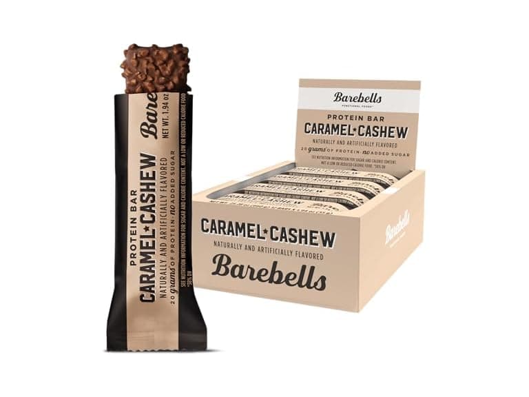 12CT Barebells Caramel Cashew Bars - Image 1