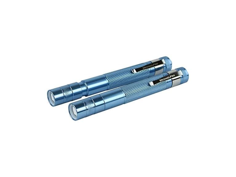 MichaelPro MP008004 Pen Light Flashlights, 2 Pack - Image 1