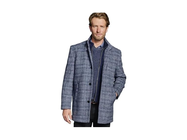  Johnston & Murphy Wool Car Coat - Image 1