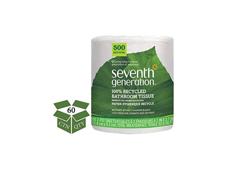 Seventh Generation Toilet Paper, 60pk - Image 1
