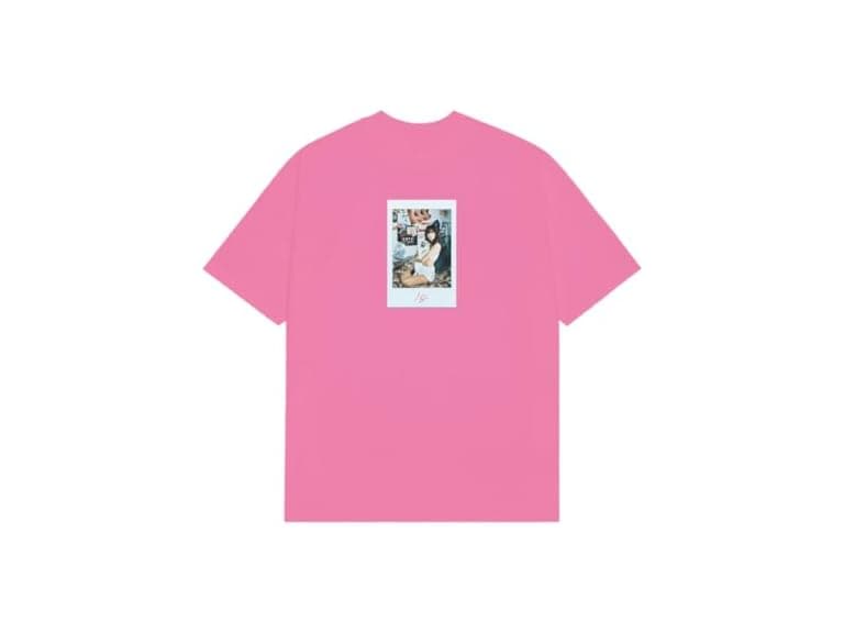 Lisa Polaroid T-Shirt Pink - Image 1