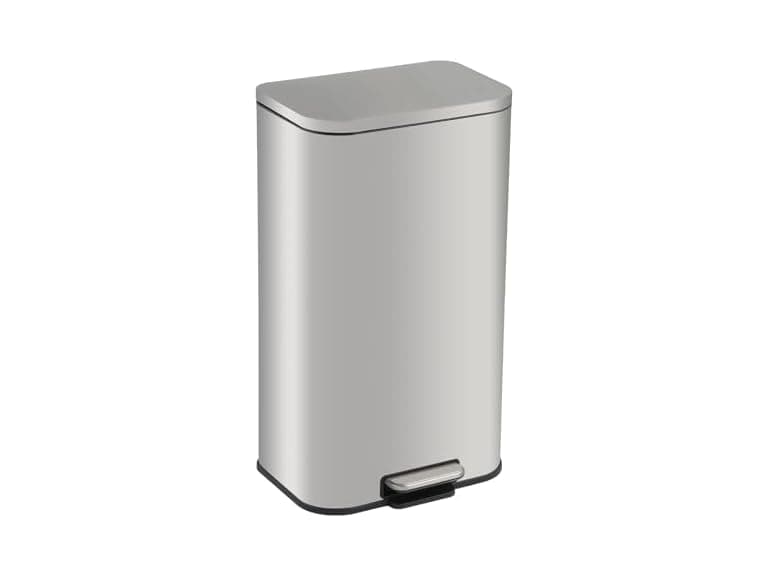 GAOMON 8 Gallon/30L Trash Can Silver - Image 1