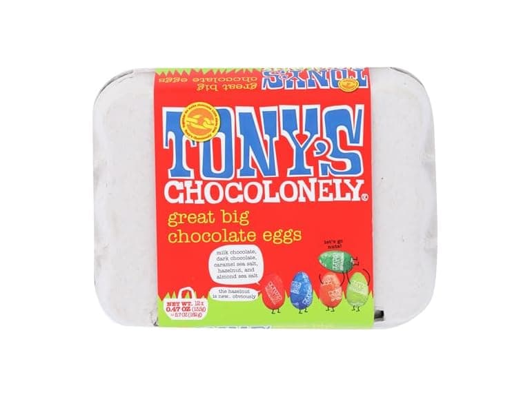 Tonys Great Big Chocolate Eggs 12ct 0.46 - Image 1