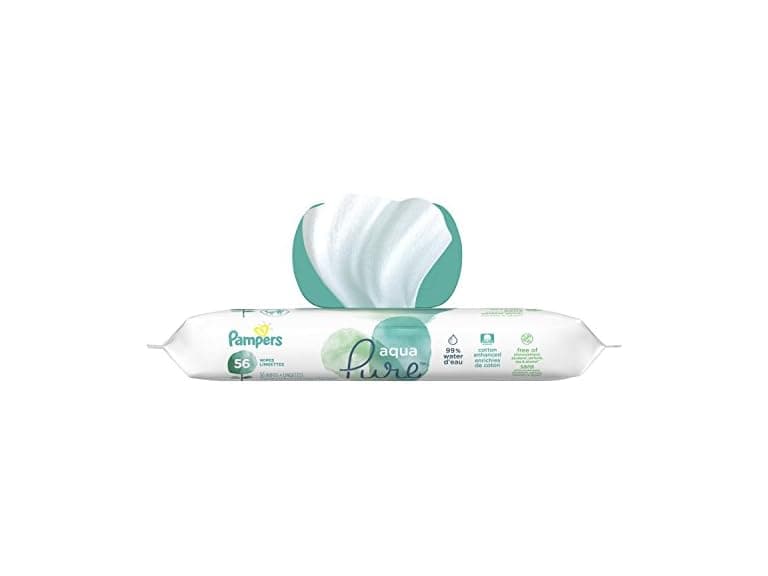 Pampers Aqua Pure Sensitive Water Diaper Wipes - Image 1