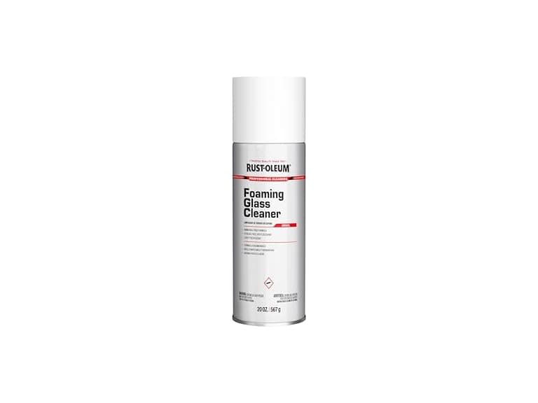 Rust Oleum Foaming Glass Cleaner 20 oz - Image 1