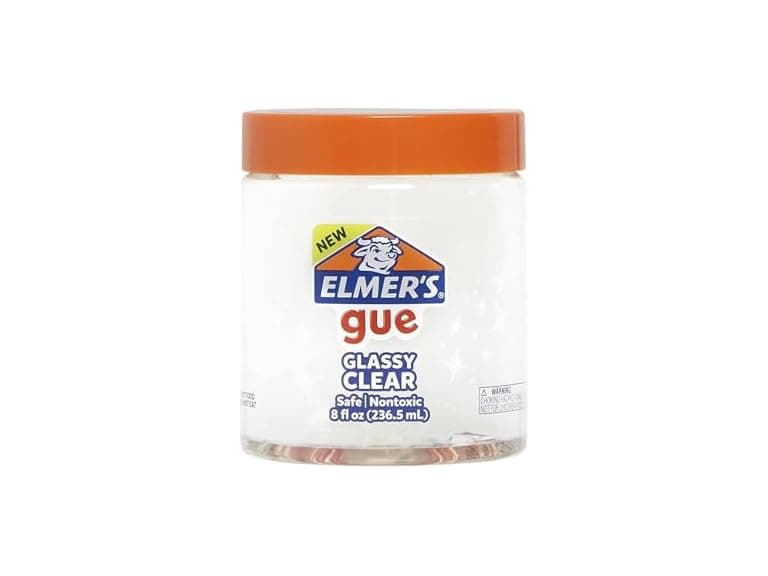 Elmer's Gue Glassy Clear Slime 8oz - Image 1