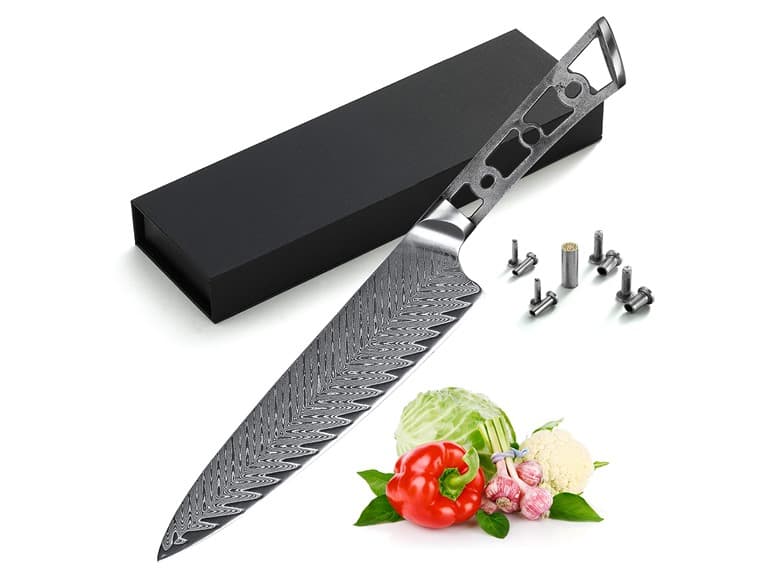 KATSURA Woodworking 8in Gyuto Chef Knife Kit - Image 1
