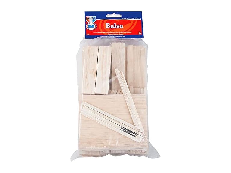 Midwest Products Wood Assortment Economy Bag, Balsa - Image 1