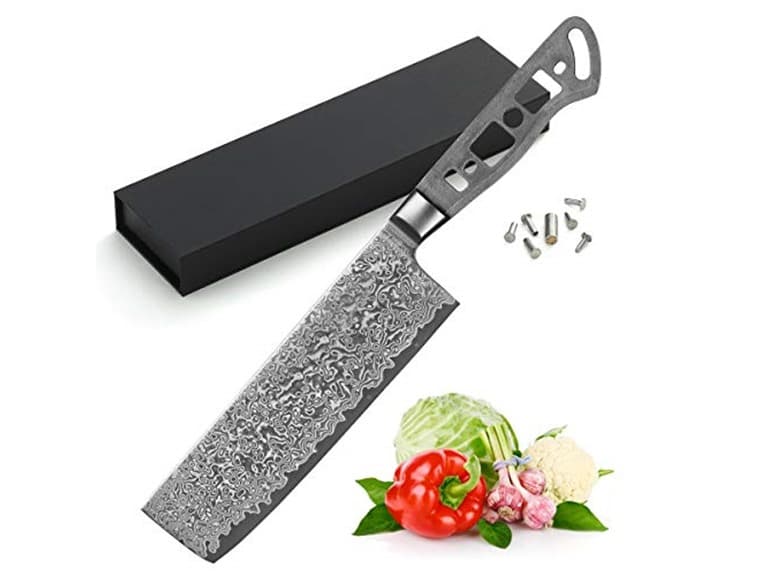 KATSURA Nakiri Knife Blank 7 inch - Image 1