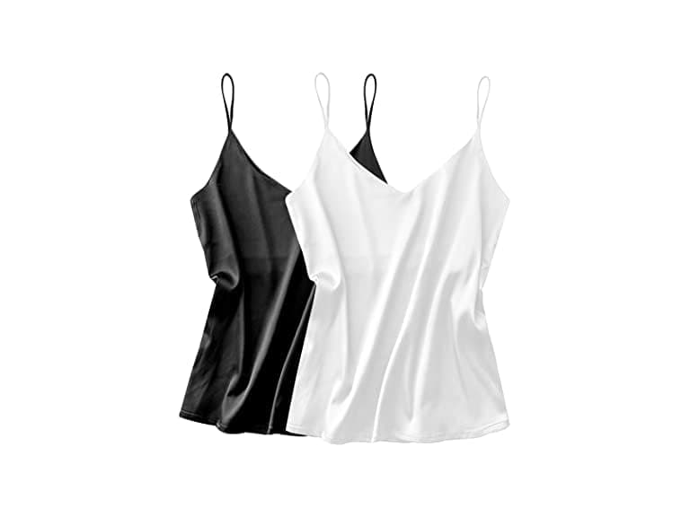 Ekouaer Women (XS) Adjustable Spaghetti Camisole - Image 1