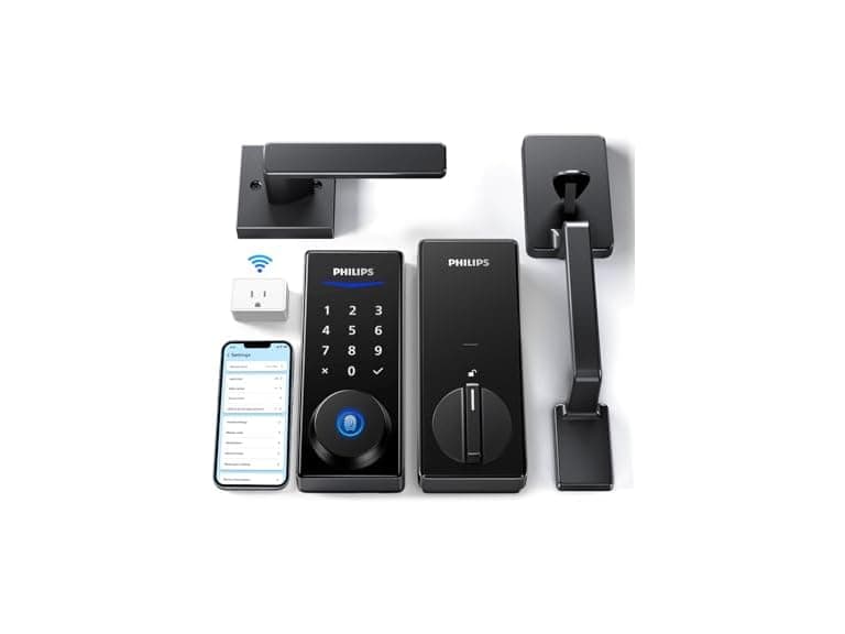 Philips 4000 Series WiFi Smart Deadbolt W/Handleset - Image 1