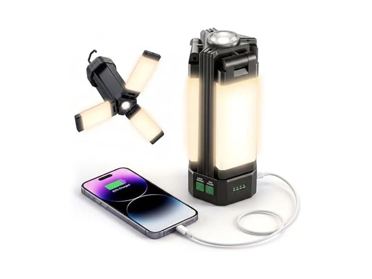 NICKLUC Rechargeable Camping Lantern