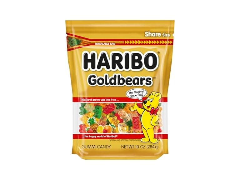HARIBO Goldbears, Gummi Candy, 10 oz - Image 1