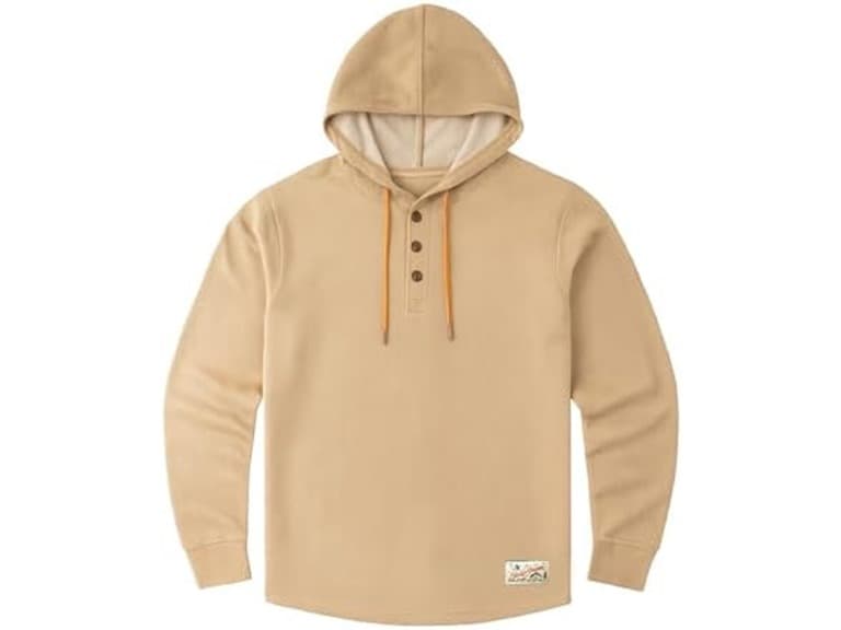 Field & Stream Mens Double Reed Thermal Hoodie - Image 1