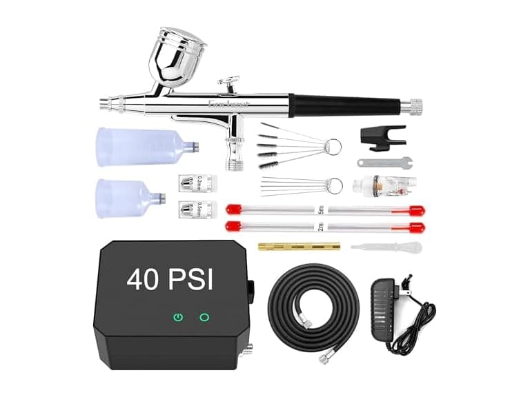 High Pressure Airbrush Kit w/ Compressor - Image 1