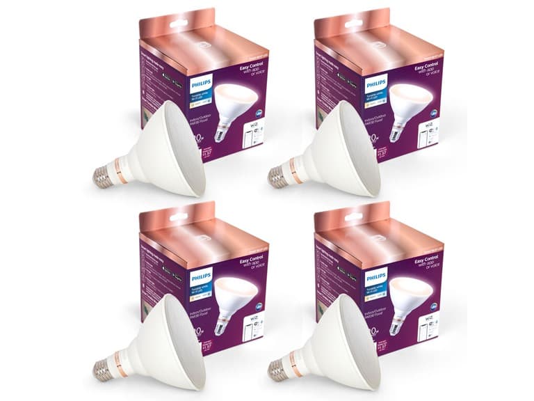 Philips 120-Watt LED Smart Bulb, 4 Pack - Image 1