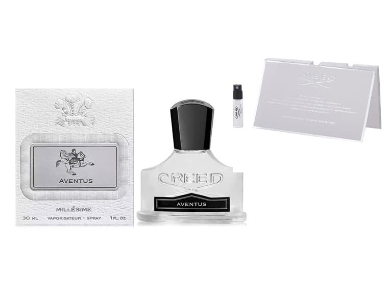 Creed Aventus 1oz EDP + 1ML Vial Set Men - Image 1