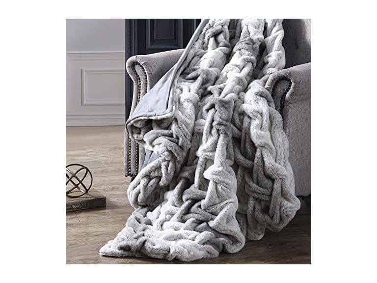 Modern Threads Faux Fur Throw Blanket - Image 1