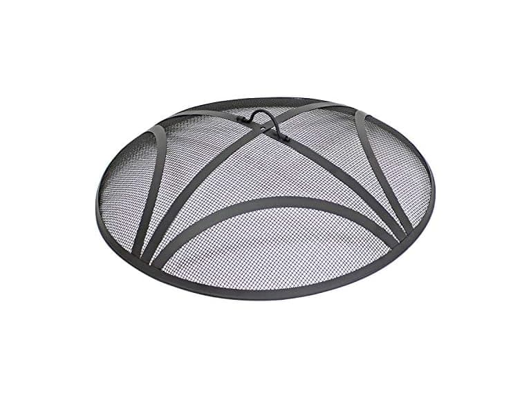 Reinforced 24" Steel Mesh Fire Pit Spark Screen - Image 1