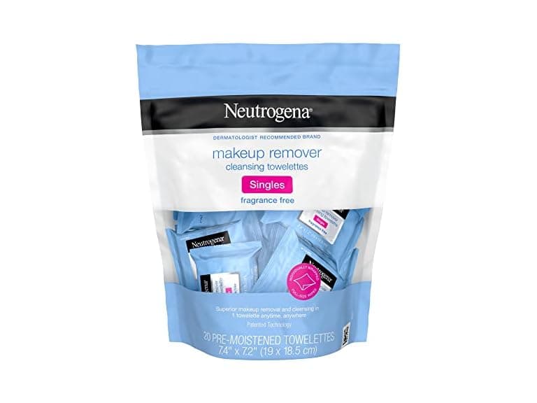 Neutrogena Fragrance-Free Makeup Remover Cleansing Towelette Singles - Image 1