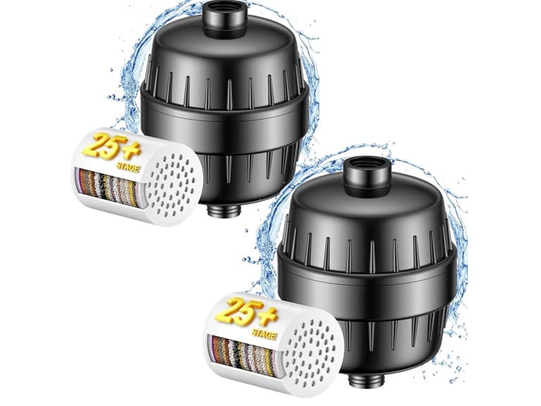 2Pk Softener Shower Head - Image 1