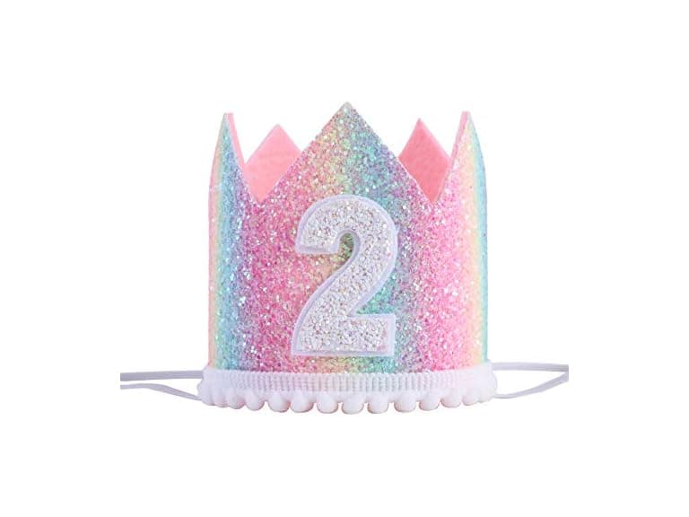 Wawuo (3.5*3.1IN) Baby Rainbow Hat - Image 1