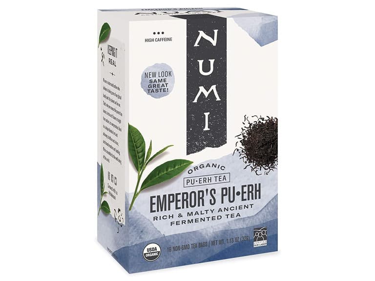 16CT Numi Organic Emperor's Pu-erh, Black Tea - Image 1