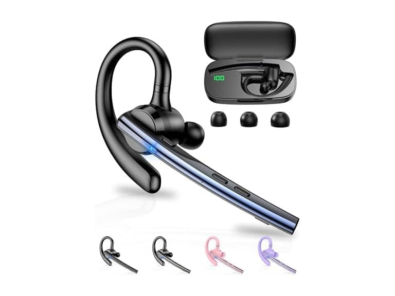 New Bee Bluetooth Headset 72H Dual Mic - Image 1