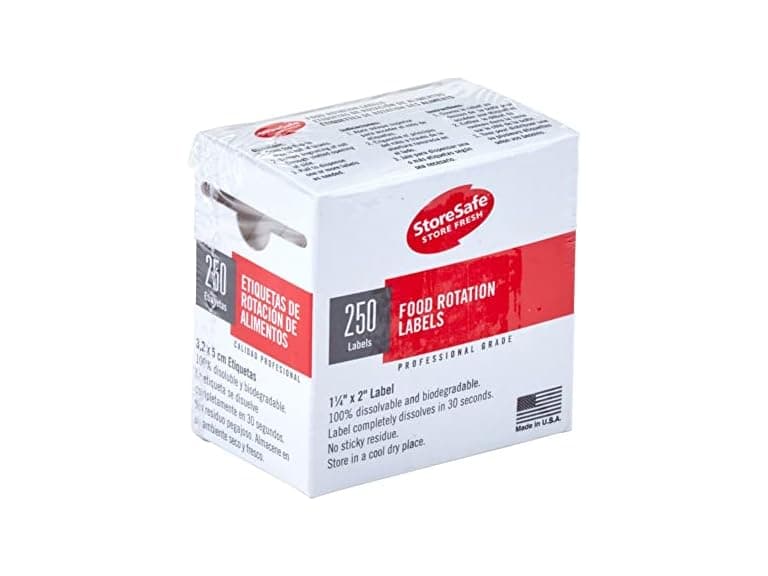 Cambro Dissolvable Labels - Image 1