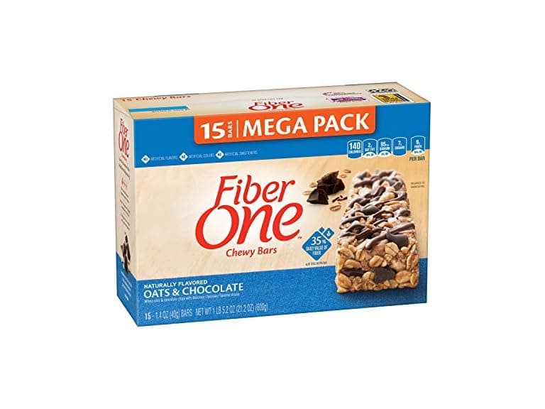 Fiber One Fiber One Chewy Bar, Oats and Chocolate, - Image 1