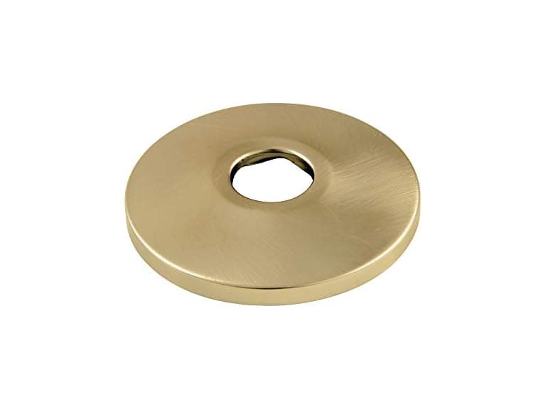 Kingston FL387 3/8" IPS Brass Flange, Brushed Brass