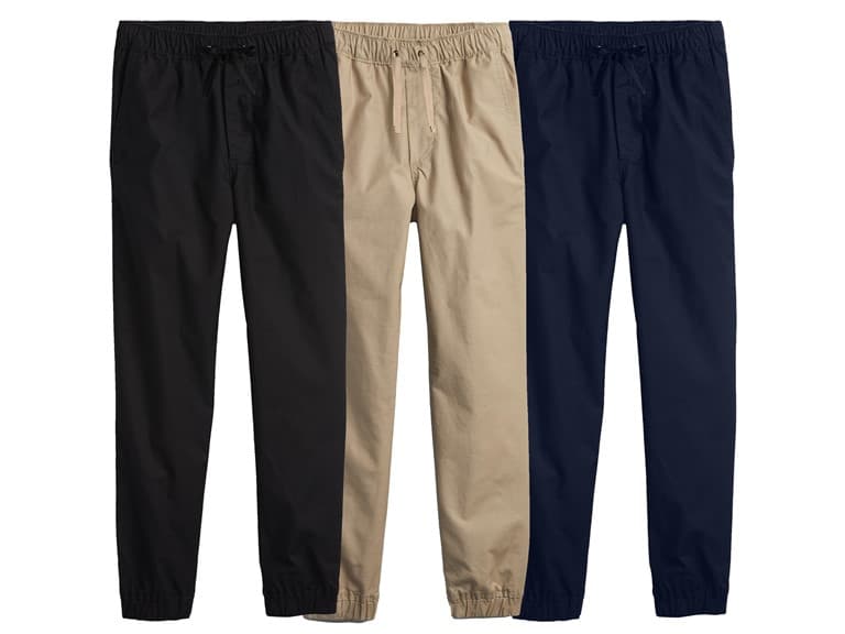 3PK Children's Classic Twill Joggers - Image 1