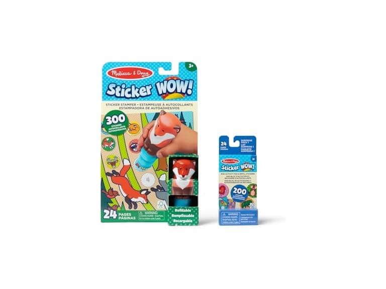 Melissa & Doug Sticker Wow!? Fox Bundle - Image 1