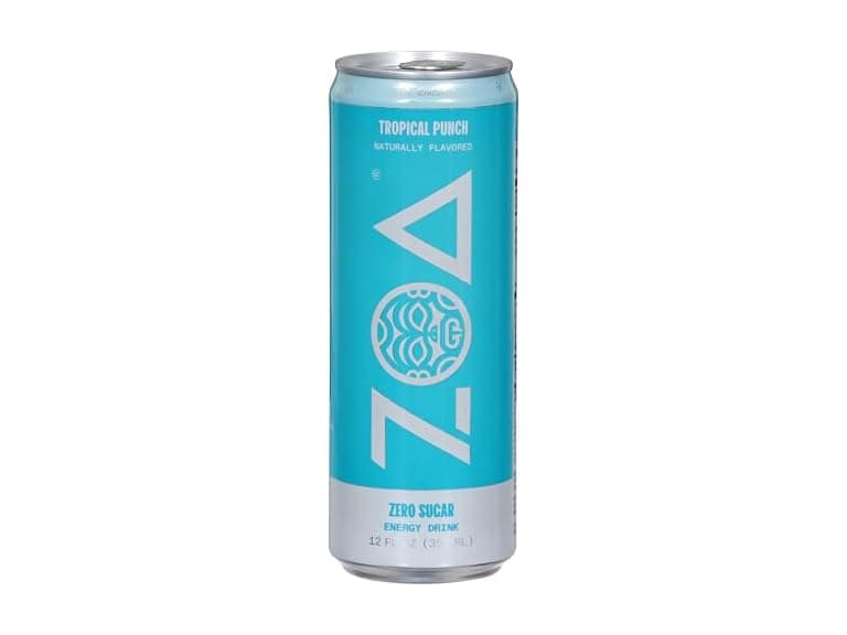 1CT ZOA Tropical Punch Zero Sugar 12oz Can - Image 1