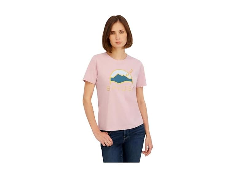 Spyder Womens Simple Sunset Graphic SS Tee - Image 1
